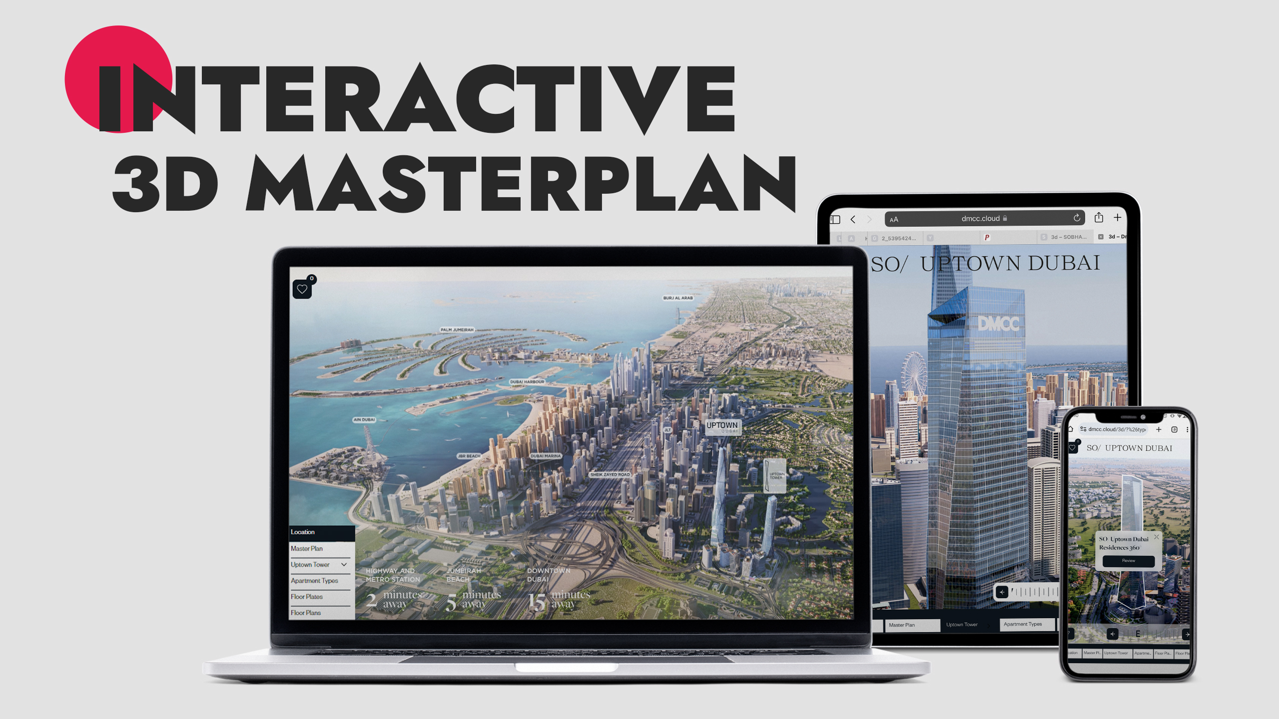 Interactive 3D Masterplan